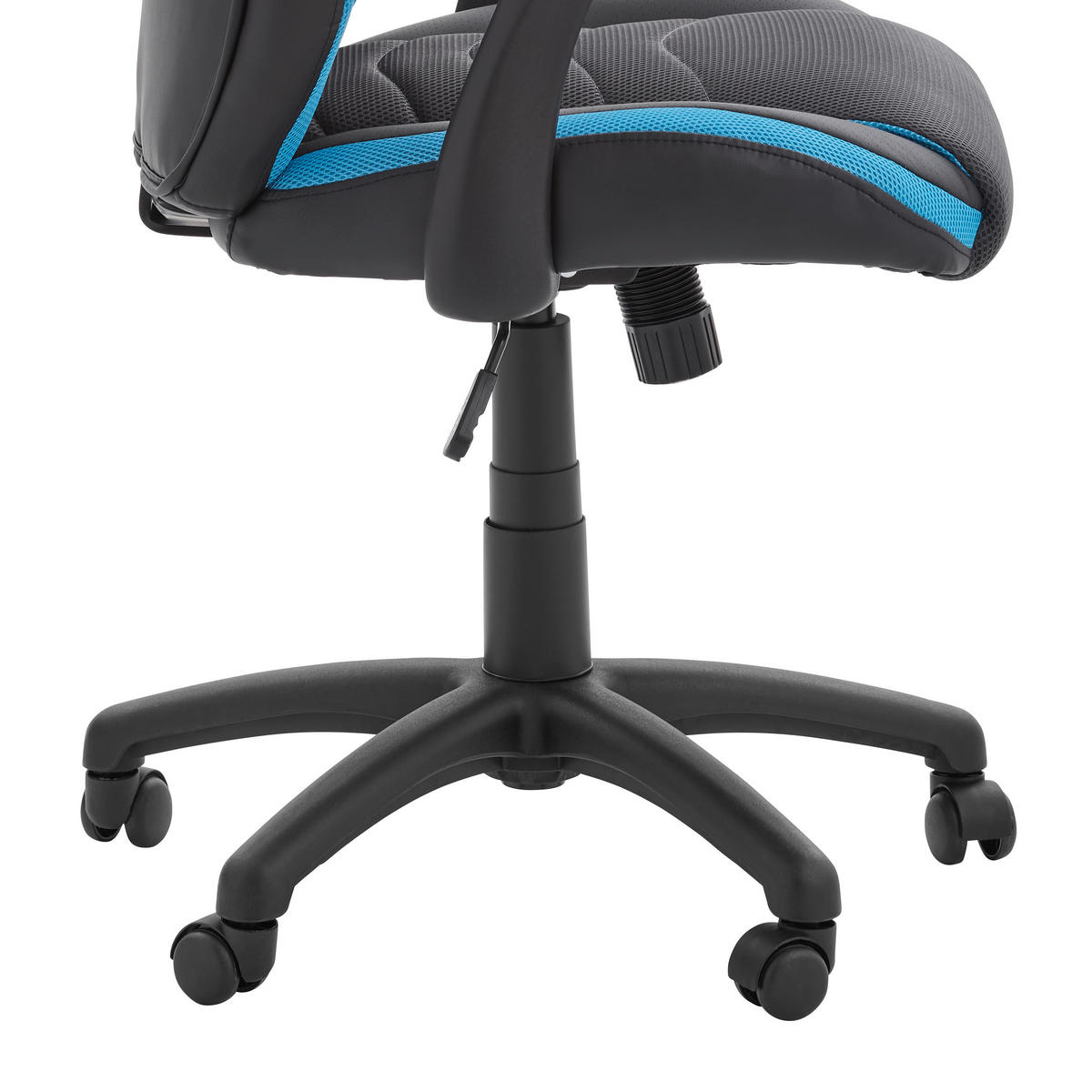 GEJMERSKA STOLICA  plava, crna   - crna/plava, Dizajnerski, metal/tekstil (62/112,5-122/68cm) - Hom`in