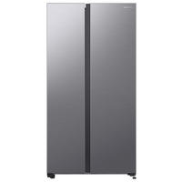 SIDE-BY-SIDE 91,2/178/71,6 cm RS62DG5003S9EF  - Silberfarben, Basics, Glas/Kunststoff (91,2/178/71,6cm) - Samsung