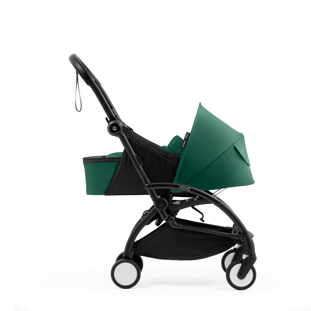 KOŠARA ZA SPAVANJE    - šumska zelena, Basics, tekstil (40/37/75cm) - Stokke