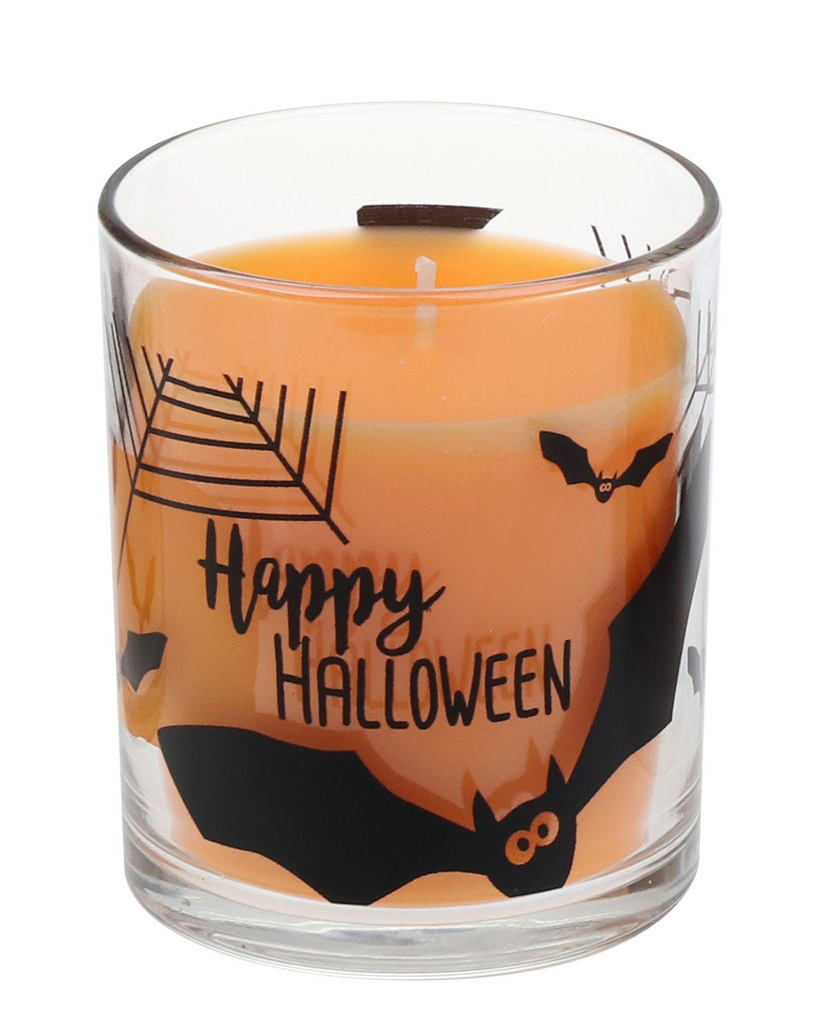 KERZE - Dunkelgelb/Orange, Basics, Paraffin (6,5/7,9cm)