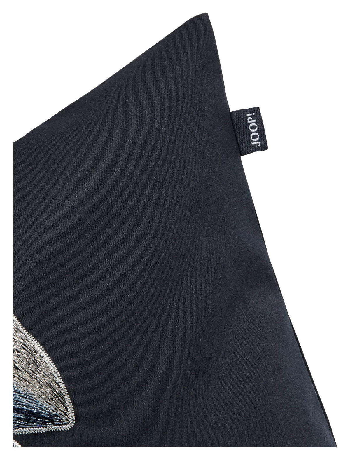 KISSENHÜLLE J!Flora 40/60 cm  - Dunkelblau, Basics, Textil (40/60cm) - Joop!