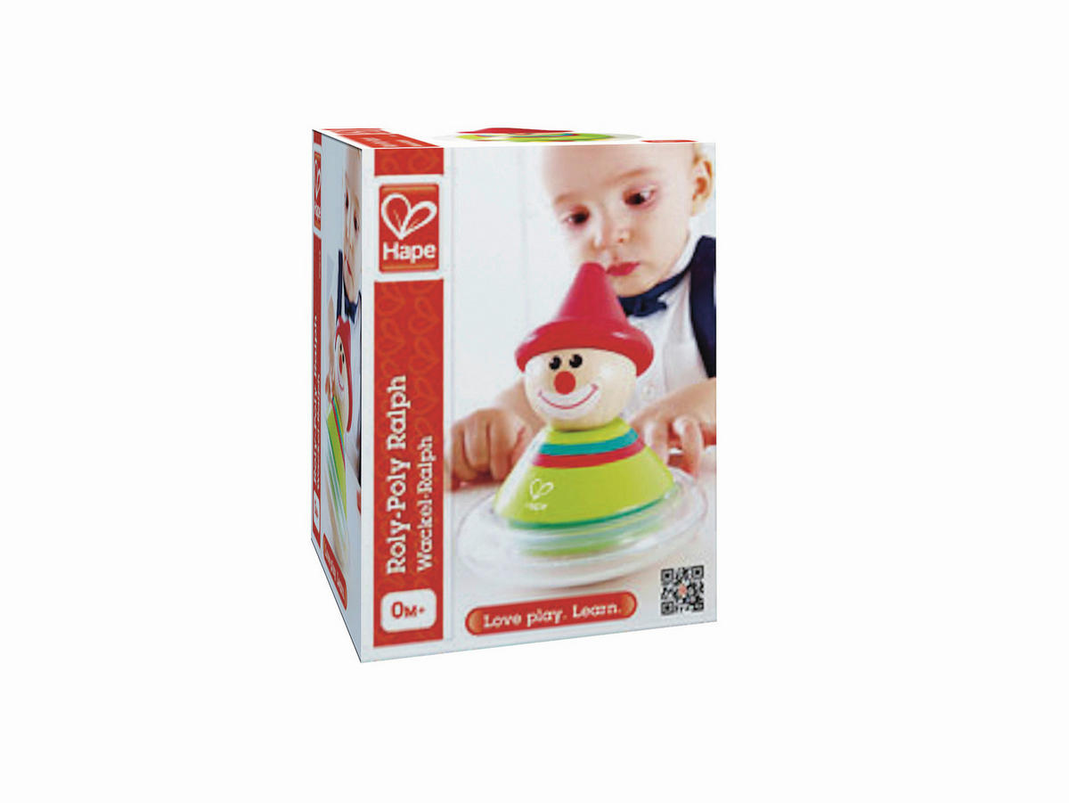 STEHAUFFIGUR - Basics, Holz/Kunststoff (8/8/8cm) - Hape