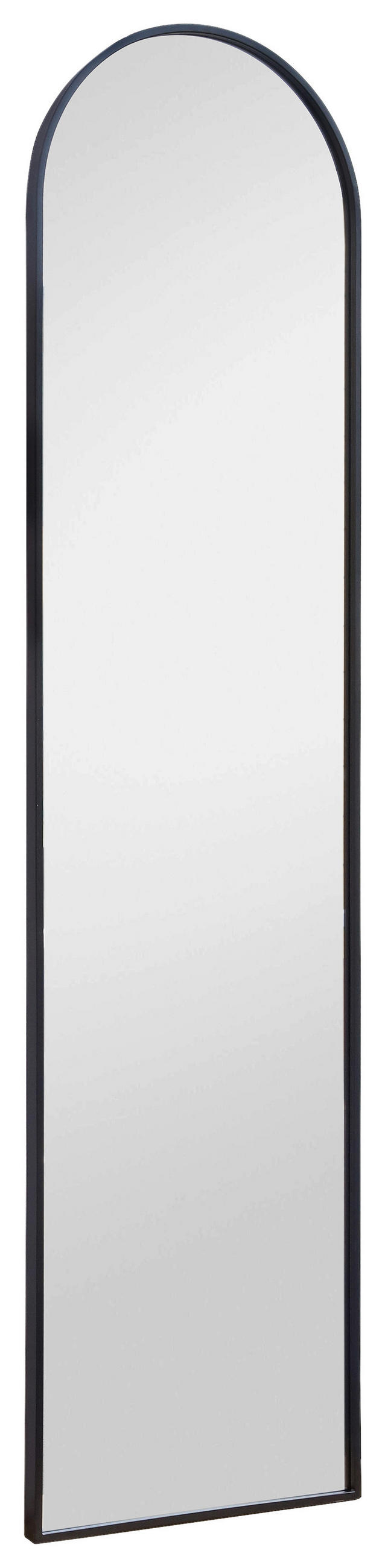 WANDSPIEGEL 45/175/2,5 cm    in  - Schwarz, Trend, Glas/Holzwerkstoff (45/175/2,5cm) - Xora