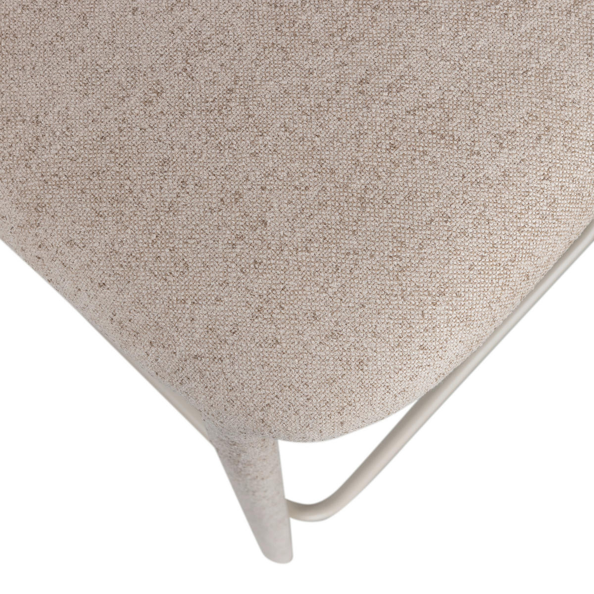 BARHOCKER in Textil Sandfarben  - Sandfarben, MODERN, Textil (48/95/52cm) - Livetastic