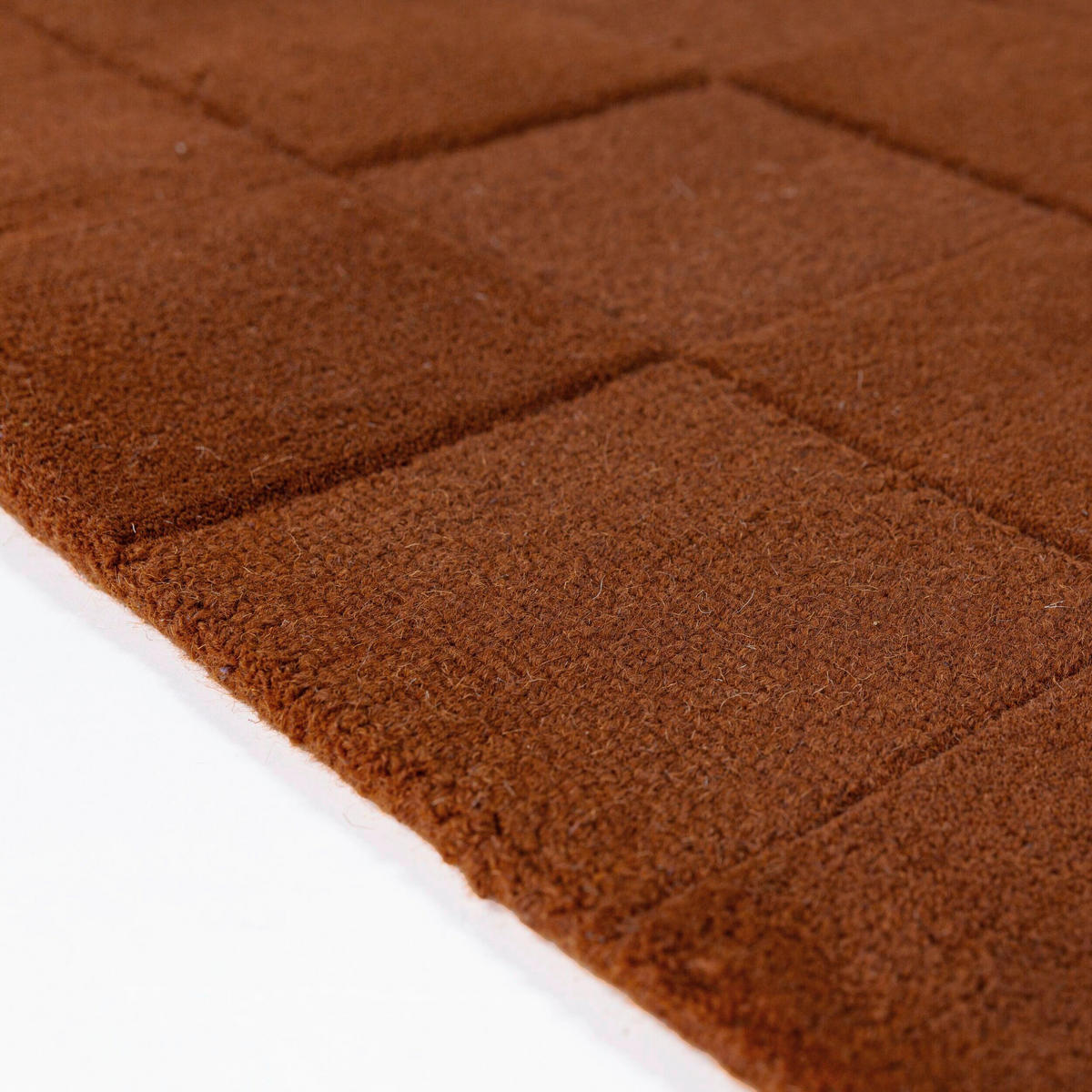 LÄUFER 120/170 cm Checkerboard Terracotta  - Terracotta, Basics, Textil (120/170cm) - Flair Rugs