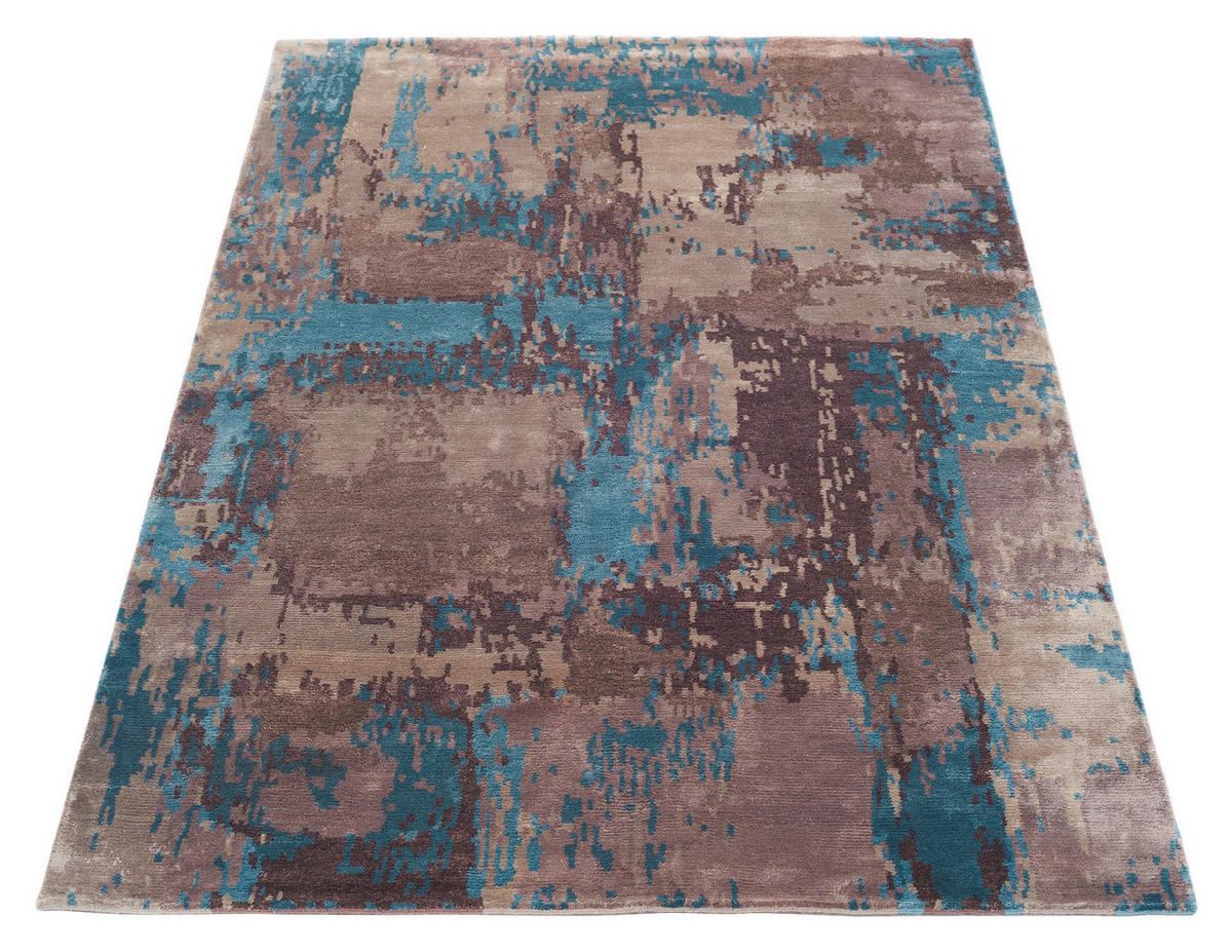 ORIENTTEPPICH 70/140 cm Angeles Palung Blau, Braun, Beige  - Blau/Beige, Design, Textil (70/140cm) - Musterring