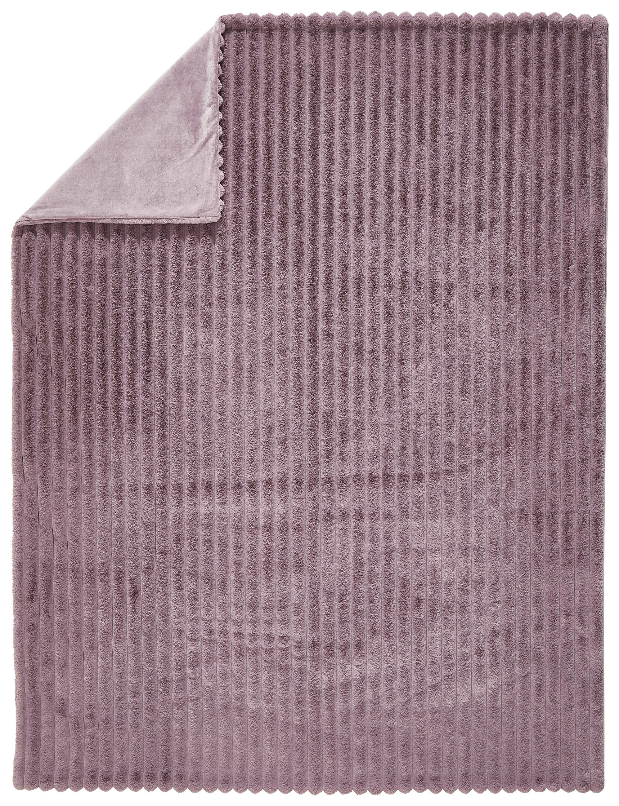 FELLDECKE Zuzana 150/200 cm  - Beere, KONVENTIONELL, Textil (150/200cm) - Novel