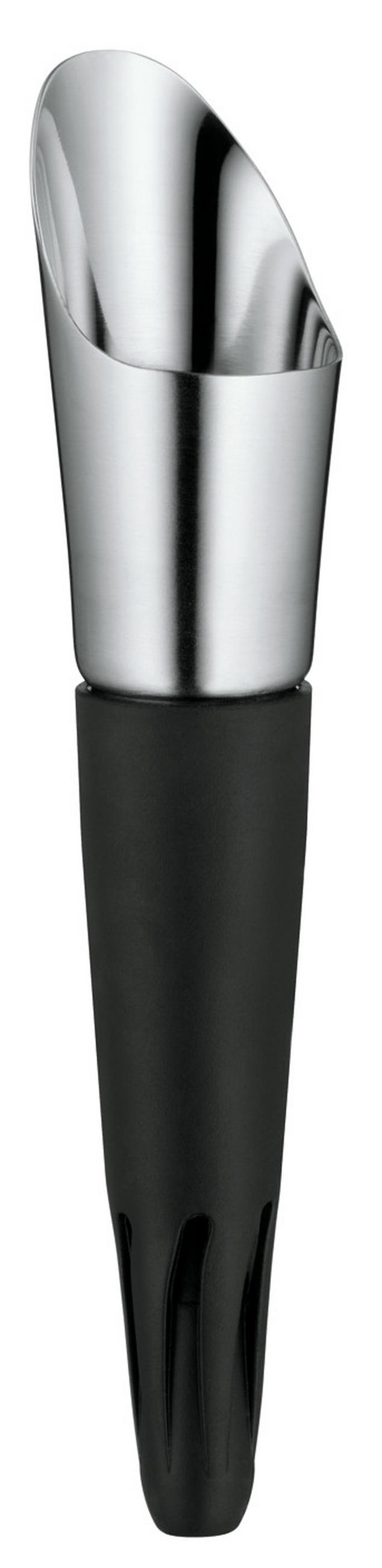 NASTAVAK ZA IZLIJEVANJE VINA   Vino  - boje oplemenjenog čelika/crna, Konvencionalno, metal/plastika (8cm) - WMF