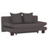 SCHLAFSOFA Braun, Grau - Braun/Grau, KONVENTIONELL, Holz/Textil (194/73/91cm) - VENDA