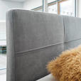 BOXSPRINGBETT 120/200 cm  in Grau  - Silberfarben/Grau, Design, Textil (120/200cm) - Xora