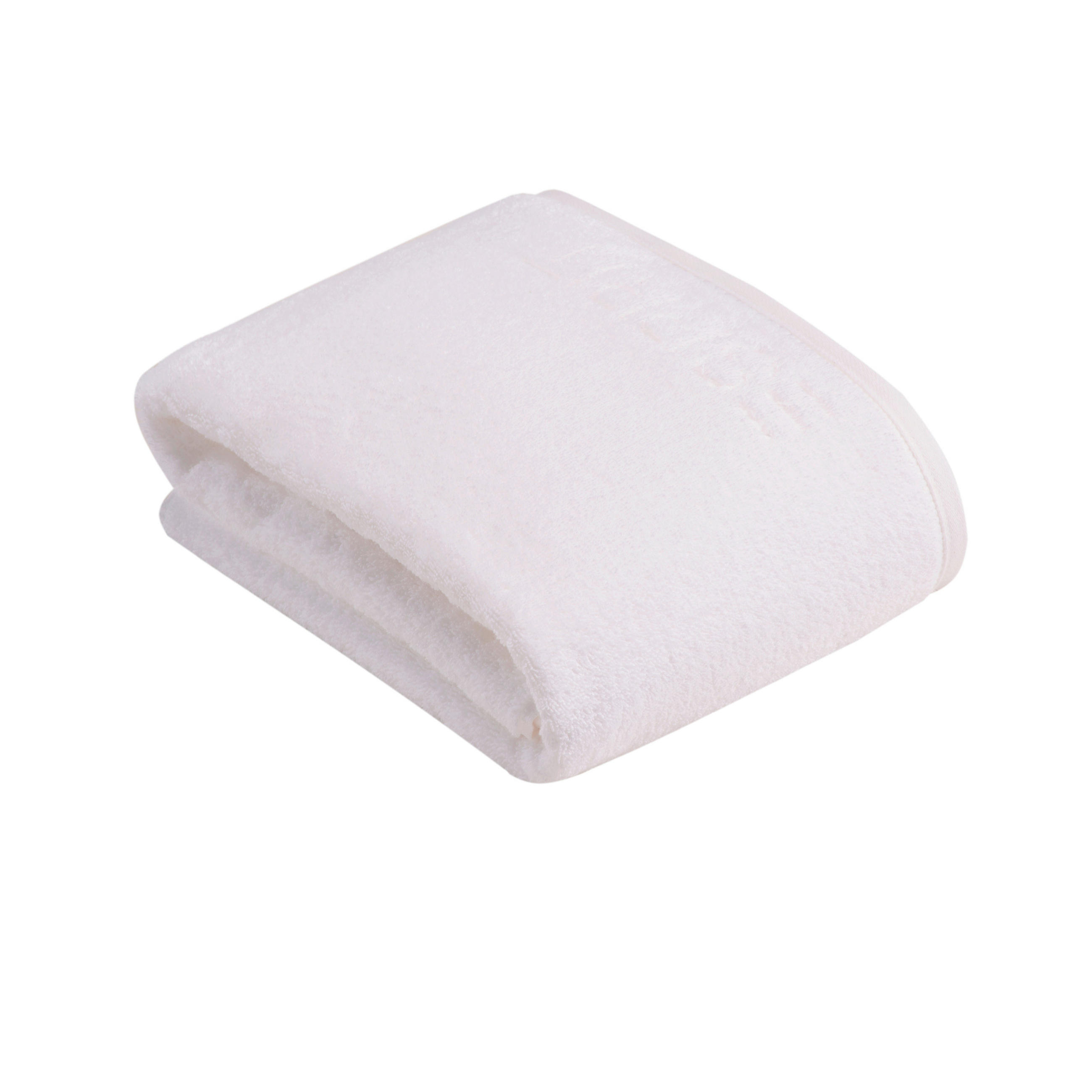 BADETUCH Solid Weiß 150/100 cm  - Weiß, KONVENTIONELL, Textil (150/100cm) - Vossen
