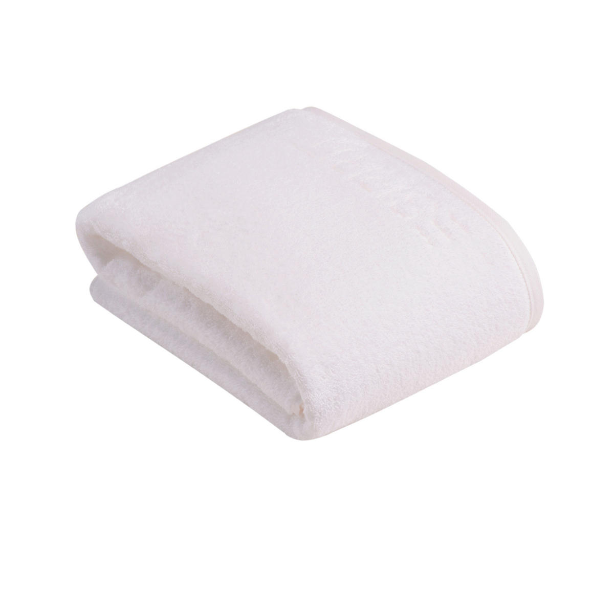 BADETUCH Solid Weiß 150/100 cm  - Weiß, KONVENTIONELL, Textil (150/100cm) - Vossen
