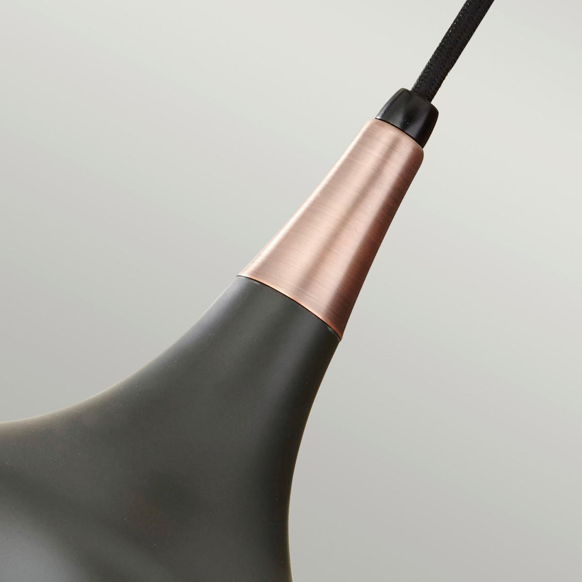 HÄNGELEUCHTE 17.9/28.1 cm    - Bronzefarben, Design, Metall (17.9/28.1cm) - Elstead Lighting