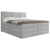 BOXSPRINGBETT 180/200 cm  in Grau  - Schwarz/Grau, MODERN, Holz/Holzwerkstoff (180/200cm) - MID.YOU