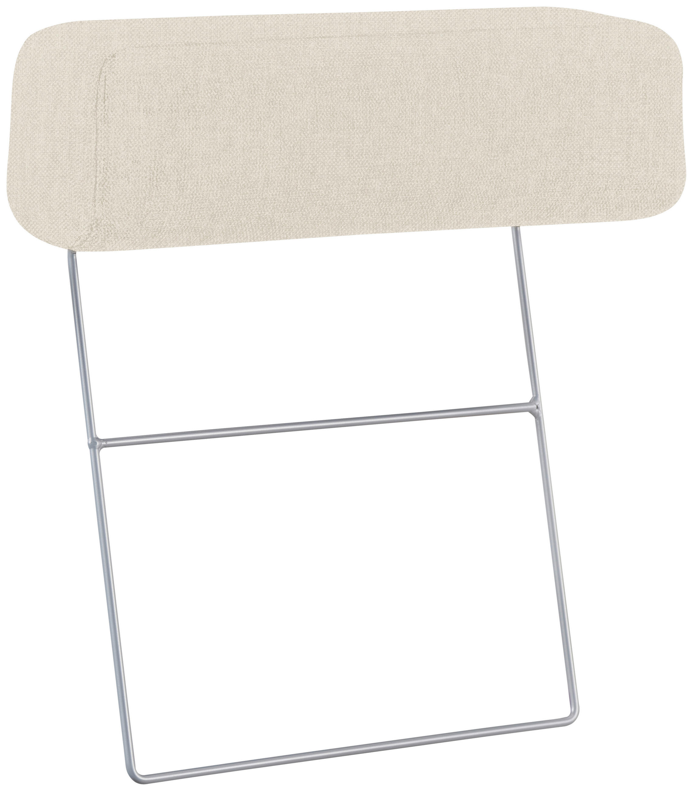 NACKSTÖD i flatväv  - beige, Design, metall/textil (58/59/15cm) - Pure Home Comfort