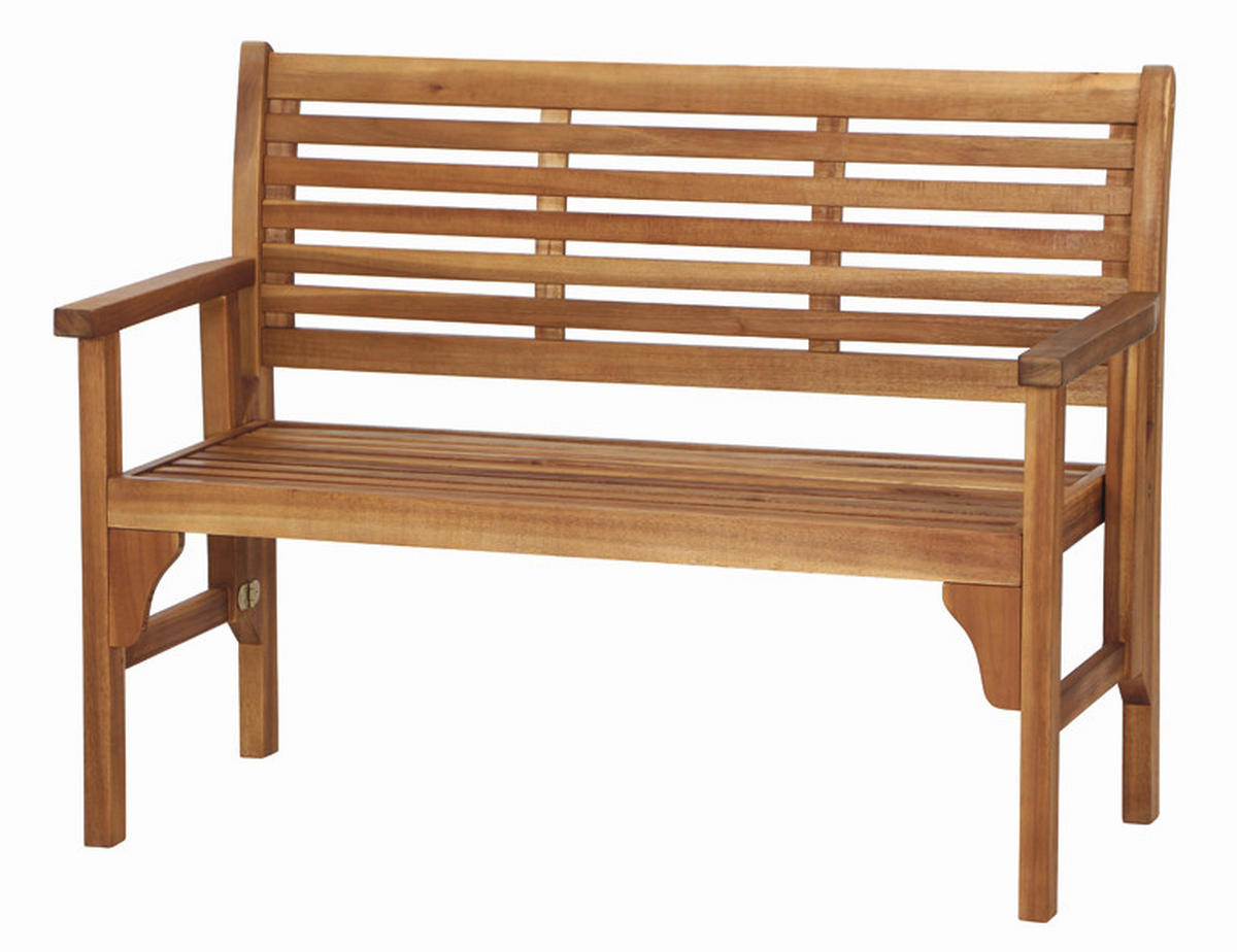 GARTENBANK 120/90/59,5 cm Akazie   - Akaziefarben, MODERN, Holz (120/90/59,5cm) - Siena Garden