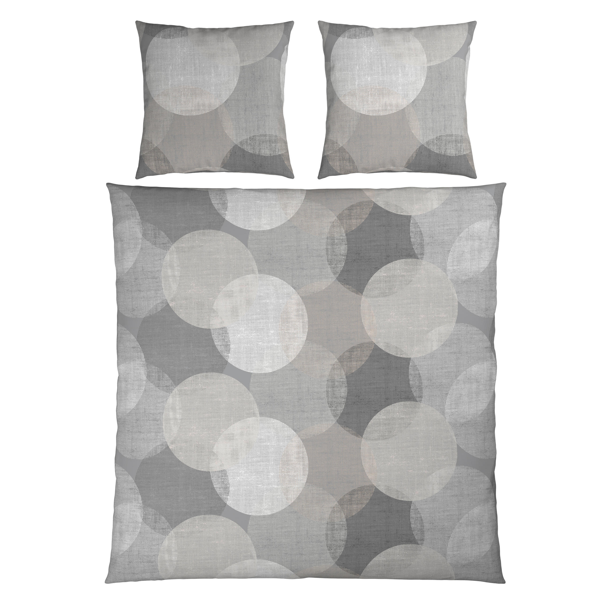 BETTWÄSCHE Flanell 200/200 cm  - Anthrazit, Textil (200/200cm) - Esposa