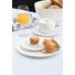 CAPPUCCINOTASSE MIT UNTERTASSE - Weiß, Basics, Keramik (0.25l) - ASA