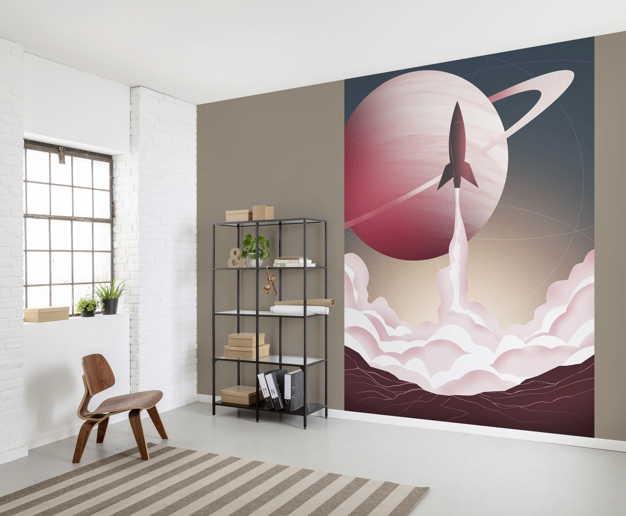 FOTOTAPET 200/280 cm  - multicolor, Trend, papper (200/280cm)