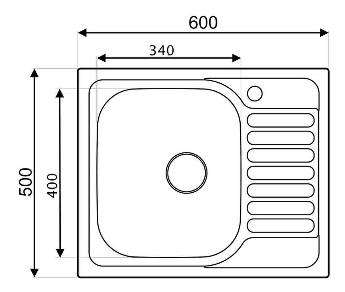 SUDOPERA - SET      60/50/18 cm      - boja nerđajućeg čelika, Osnovno, metal (60/50/18cm)