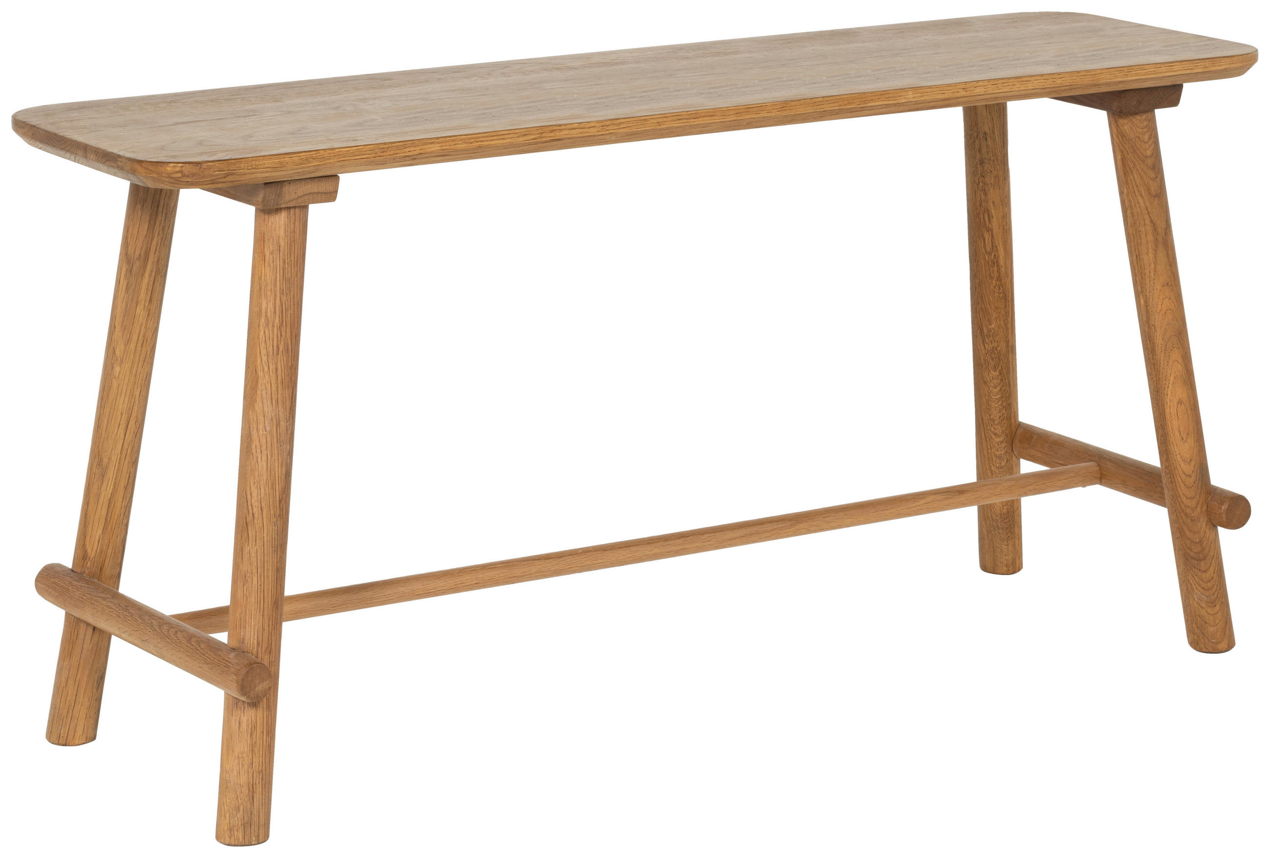 HOCKERBANK 90/45/30 cm Eichefarben Eiche massiv  - Eichefarben, Natur, Holz (90/45/30cm) - Linea Natura