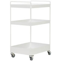 SERVIERWAGEN Weiß  - Weiß, Design, Metall (47/77/35cm) - MID.YOU