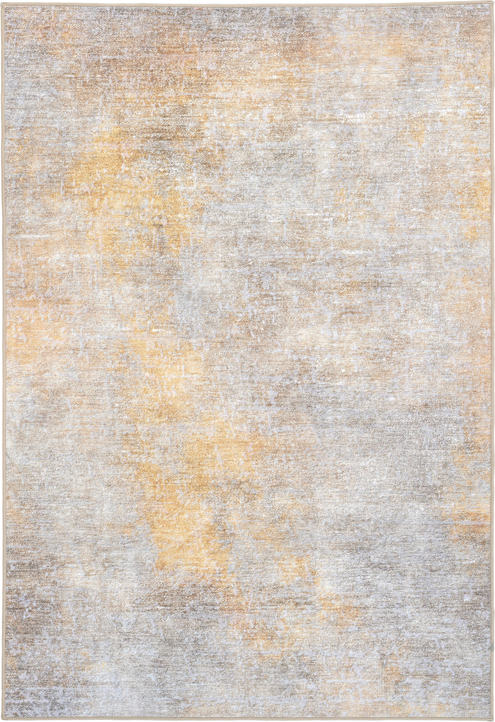 VINTAGE-TEPPICH 130/190 cm ONDEA ONIS, waschbar Taupe, Goldfarben, Greige  - Taupe/Greige, Design, Kunststoff/Textil (130/190cm) - Lindorug