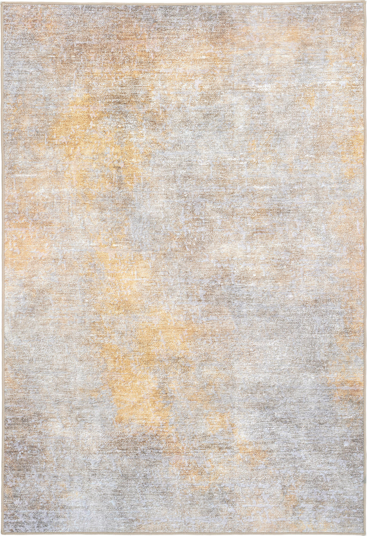 VINTAGE-TEPPICH 130/190 cm ONDEA ONIS, waschbar Taupe, Goldfarben, Greige  - Taupe/Greige, Design, Kunststoff/Textil (130/190cm) - Lindorug