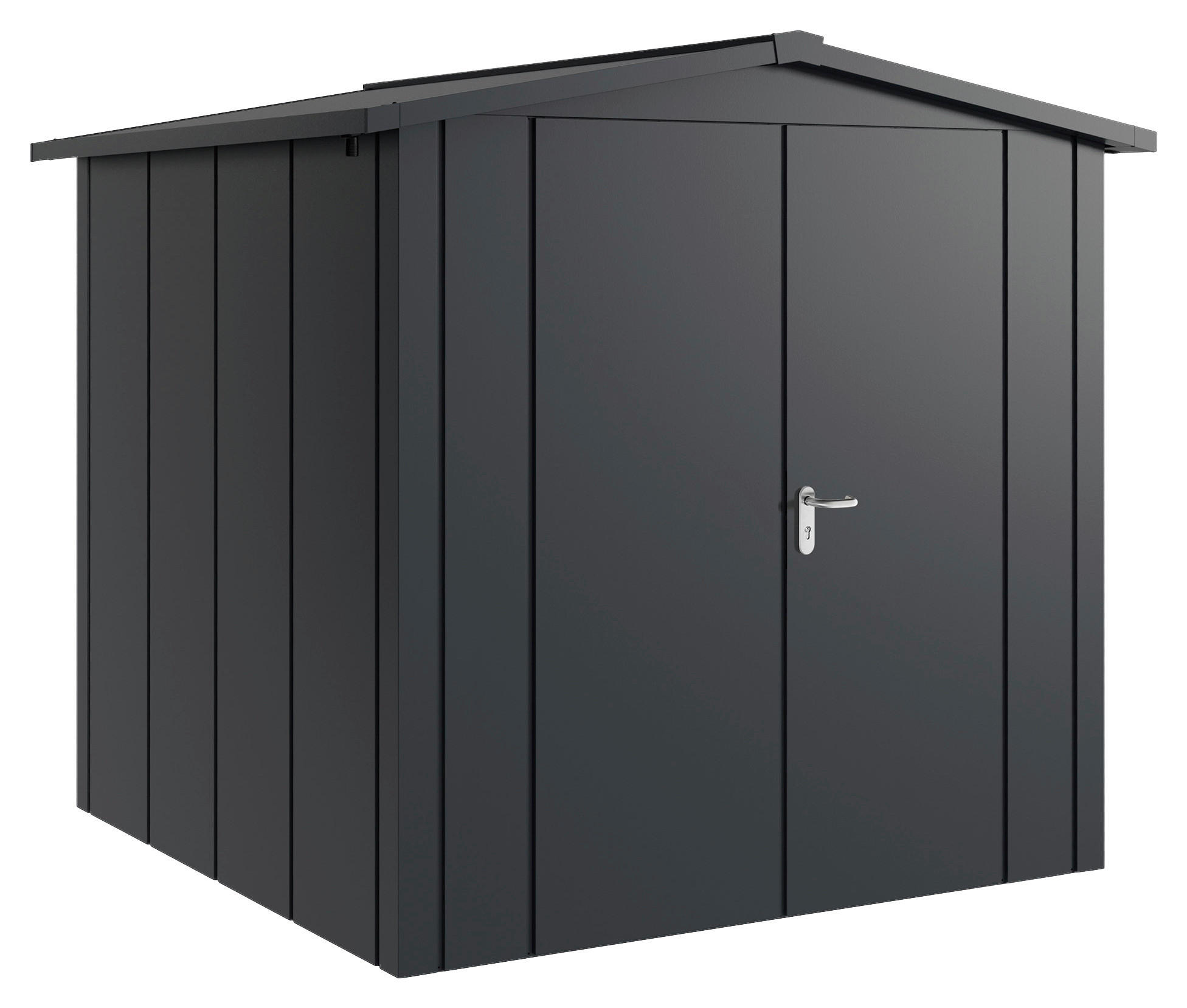 GERÄTEHAUS 237/223/229 cm  - Anthrazit, Basics, Metall (237/223/229cm)