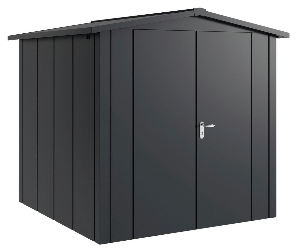 GERÄTEHAUS 237/223/229 cm  - Anthrazit, Basics, Metall (237/223/229cm)