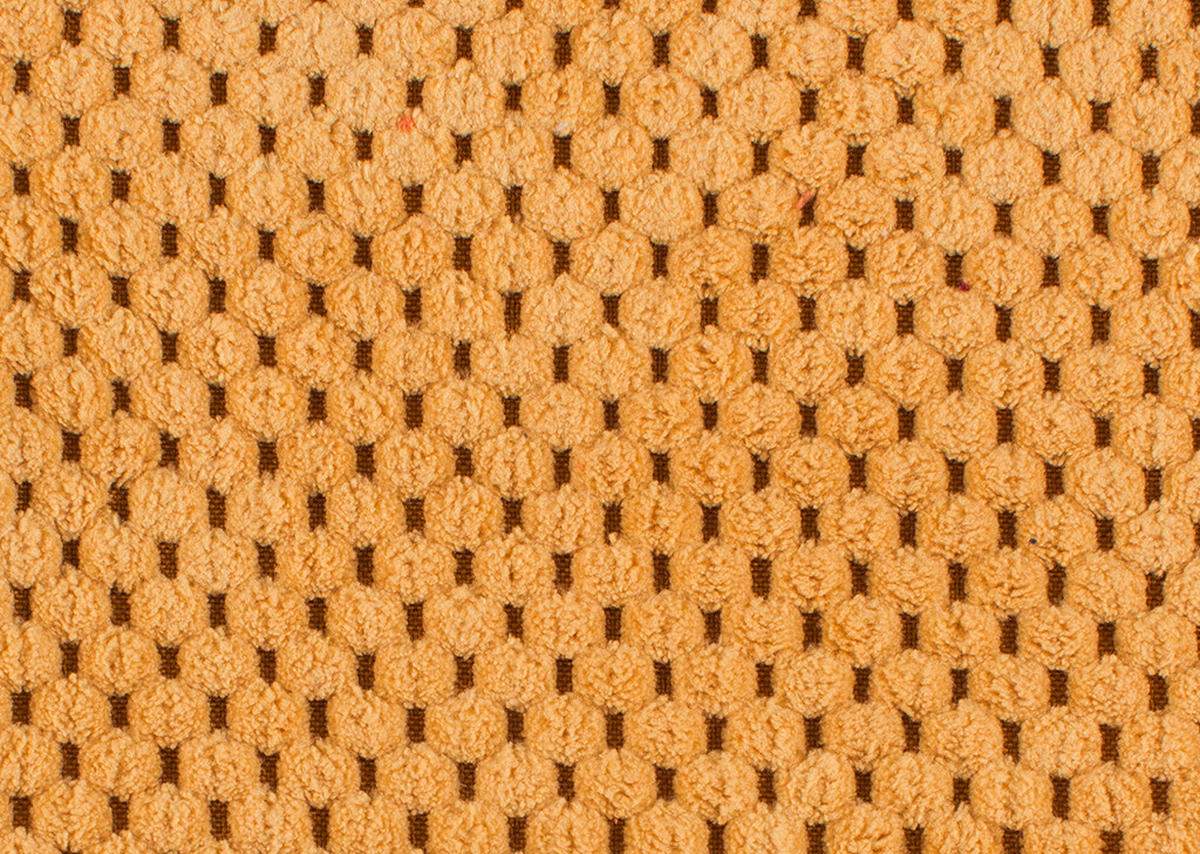 ECKSOFA in Velours Terracotta  236/326 cm  - Terracotta/Schwarz, Design, Kunststoff/Textil (236/326cm) - Xora