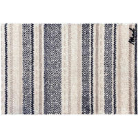 FUßMATTE  50/75 cm  Grau, Beige  - Beige/Grau, Trend, Kunststoff (50/75cm) - madaboutmats