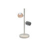 LED-TISCHLEUCHTE Musterring 26.5/16/50 cm   - Aprikose/Anthrazit, Design, Metall (26.5/16/50cm) - Musterring