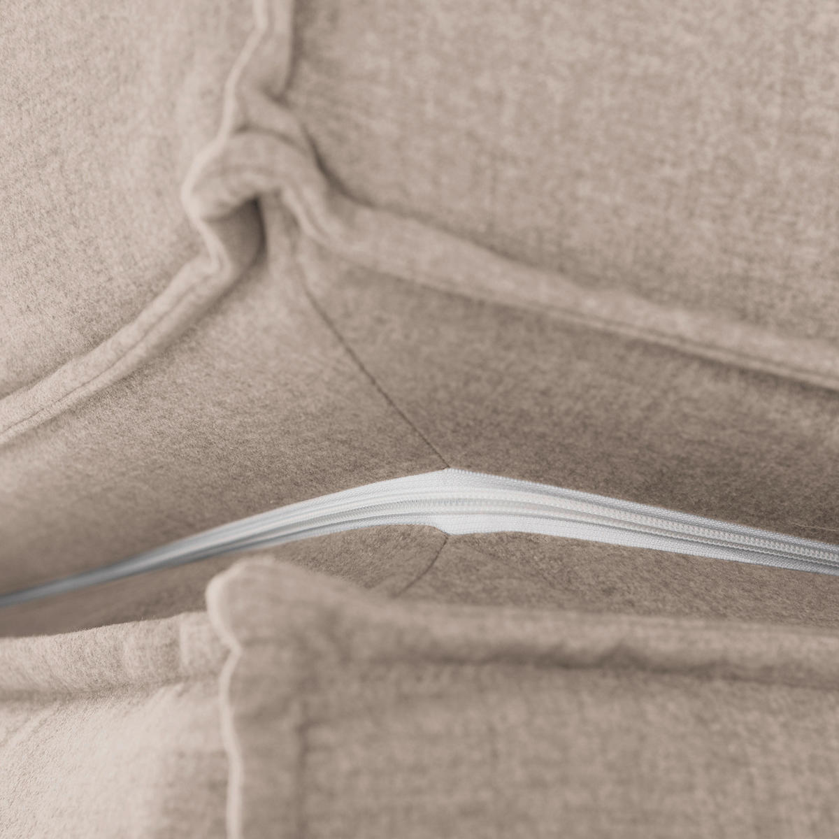 BOXSPRINGBETT 160/200 cm  in Beige  - Beige/Schwarz, Design, Textil (160/200cm) - home24