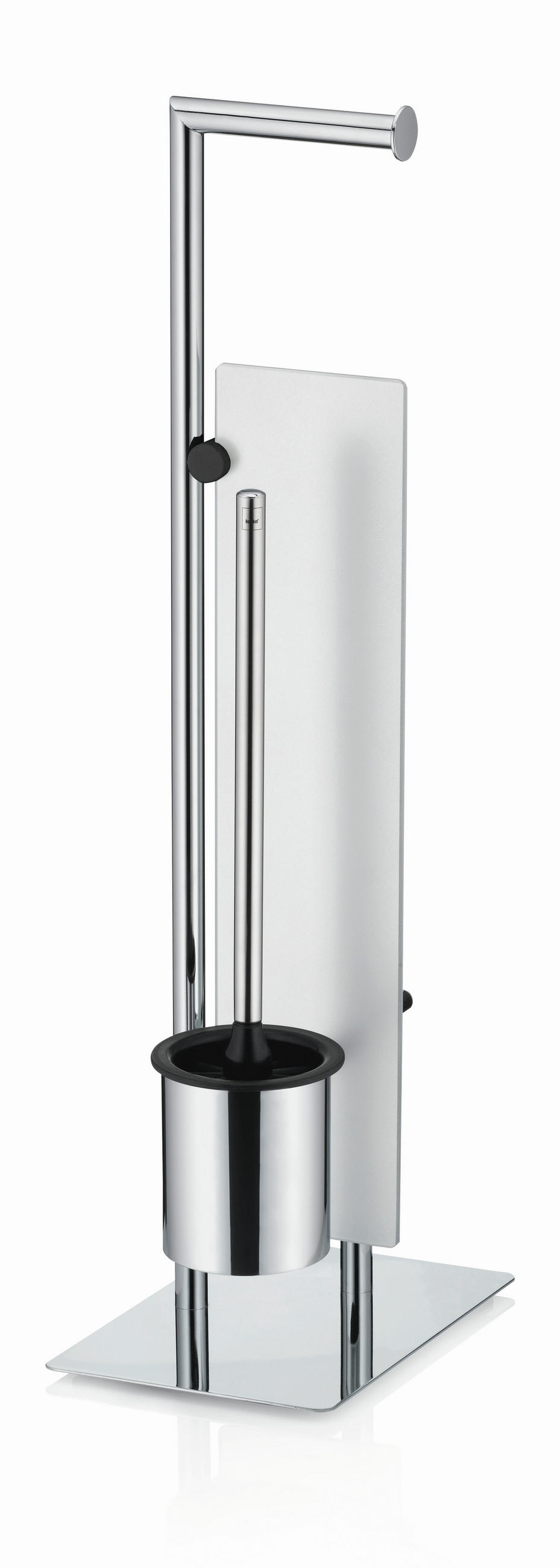 DRŽAČ TOALET PAPIRA I WC ČETKE   metal  - Osnovno, metal (26/18/71cm) - Kela