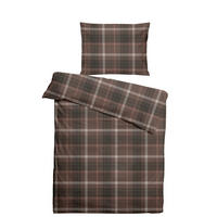 BETTWÄSCHE Herbst/Winter Kollektion 2025 Flanell 140/200 cm  - Mokka, Basics, Textil (140/200cm)