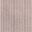 2-SITZER-SOFA in Cord Rosa  - Schwarz/Rosa, Design, Kunststoff/Textil (230/85/127cm) - Hom`in