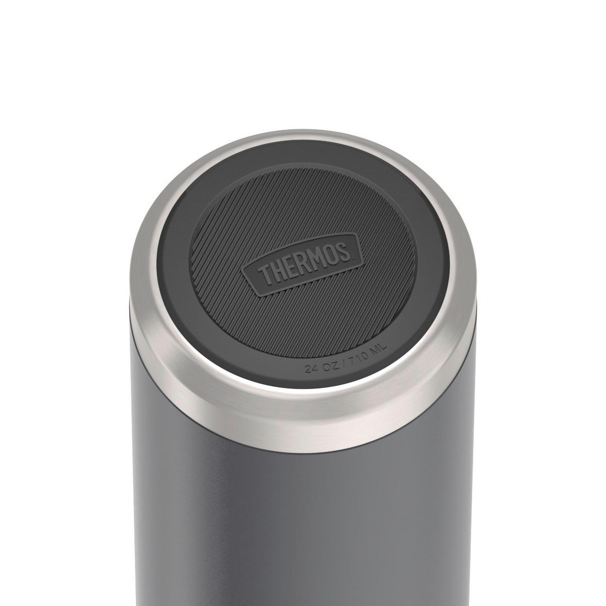 ISOLIERFLASCHE ICON 0,71 L  - Dunkelgrau, Basics, Metall (0,71l) - Thermos