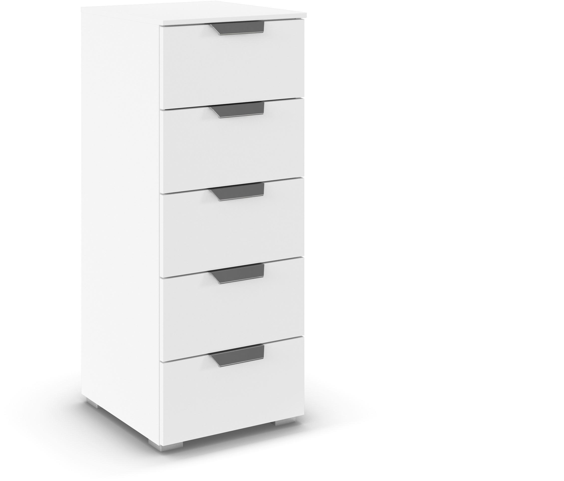 KOMMODE  in 40/100/35 cm  - Chromfarben/Weiß, Design, Holzwerkstoff/Metall (40/100/35cm) - Carryhome