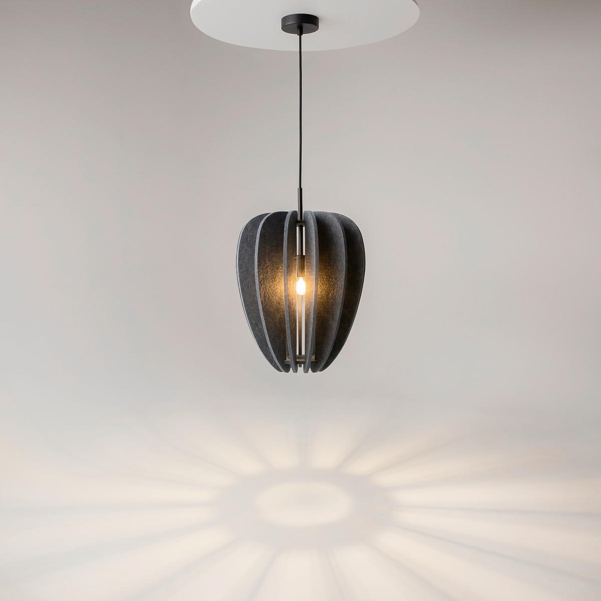PENDELLEUCHTE Cambio 35/352 cm  - Schwarz, Design, Metall (35/352cm) - MAYTONI