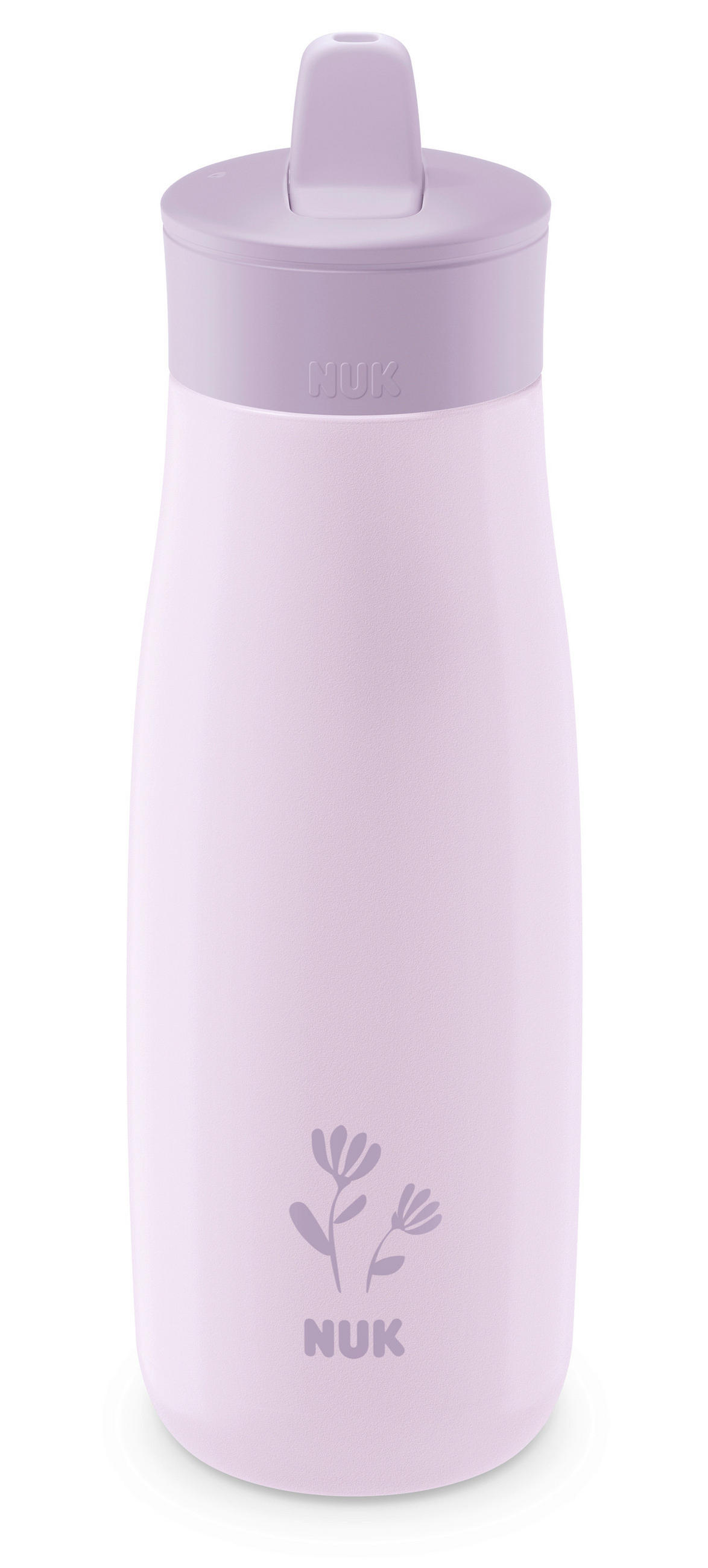 KINDERTRINKFLASCHE Mini-Me Flip  - Flieder/Rosa, Basics, Kunststoff/Metall (7/7,2/26,4cm) - NUK