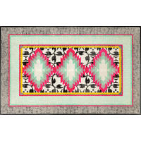 LÄUFER 75/120 cm Tribal Pop  - Multicolor, Basics, Kunststoff/Textil (75/120cm) - wash+dry