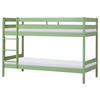 ETAGENBETT - Naturfarben/Grün, MODERN, Holz (90/200cm) - MID.YOU