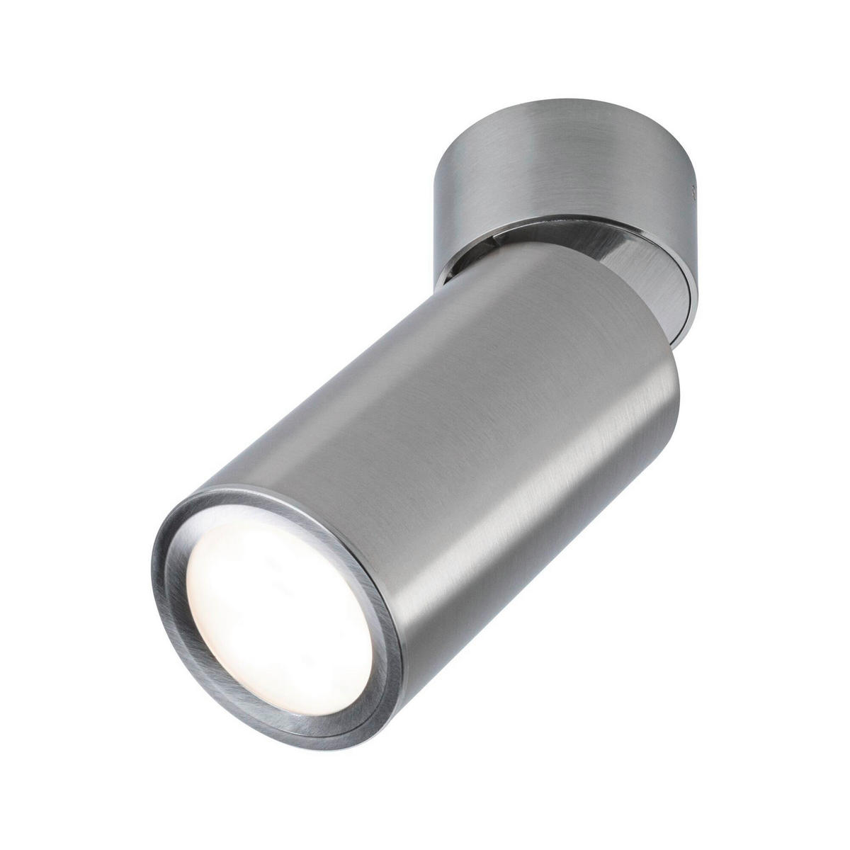 DECKENSTRAHLER Turnal 6,0/11,5 cm   - Edelstahlfarben, Basics, Metall (6,0/11,5cm) - Paulmann