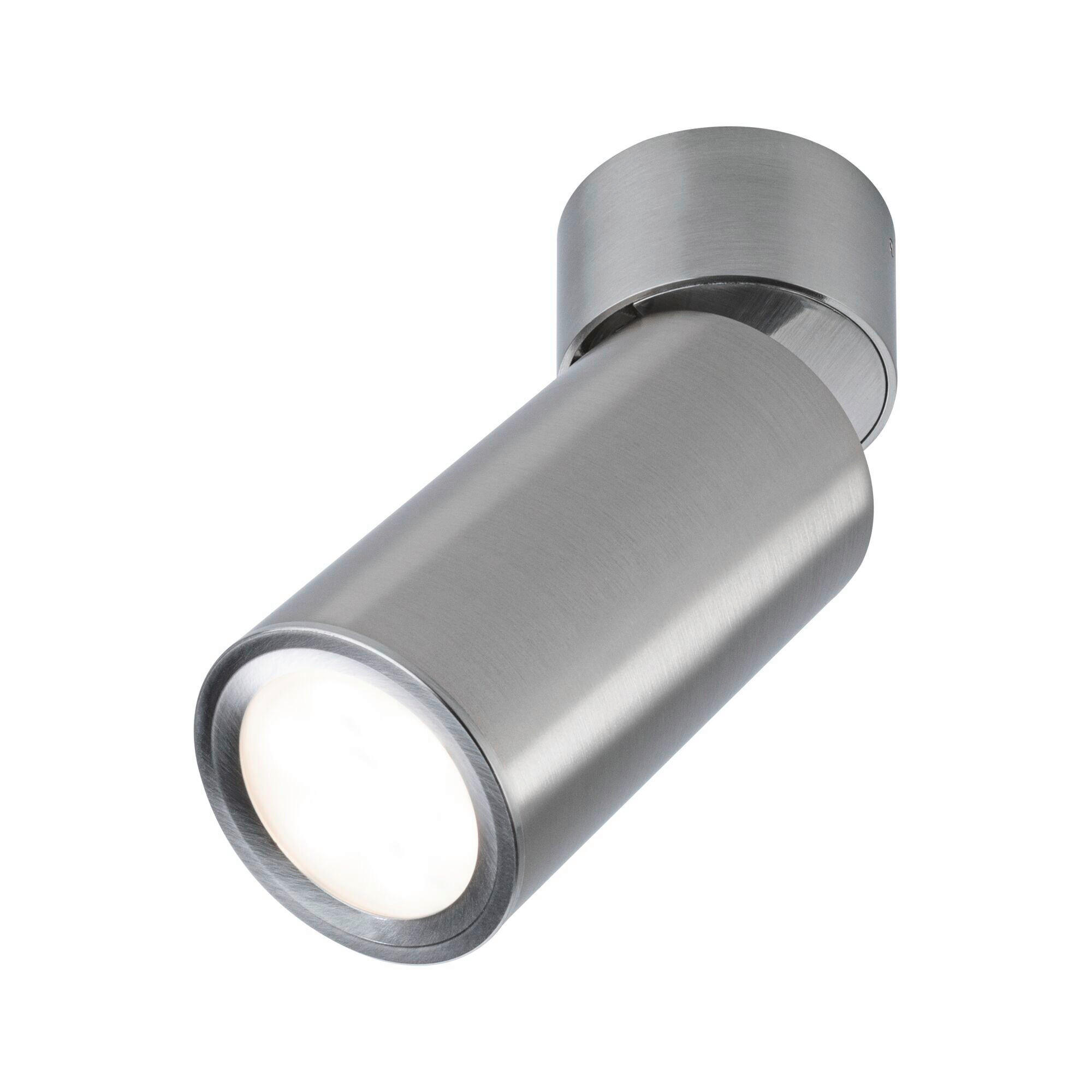 Thumbnail - Paulmann Deckenstrahler Turnal, Edelstahl, Metall, 60 mm, rund,rund, G, 11.5 cm, Lampen & Leuchten, Innenbeleuchtung, Sp...