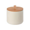 VORRATSDOSE PACIFICA 3,2 L  - Eichefarben/Creme, Basics, Keramik/Holz (20/17cm) - Costa Nova