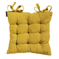 OUTDOOR-KISSEN Uni  - Senfgelb, Basics, Textil (46/46cm)