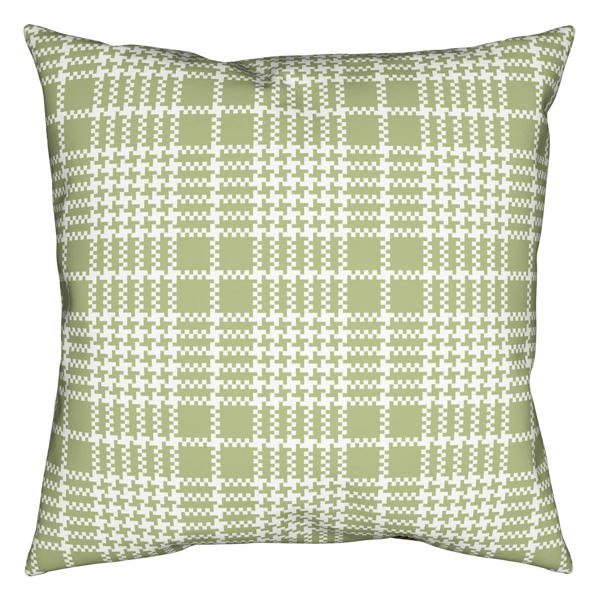 WENDEBETTWÄSCHE Tweet me dogtooth Renforcé 155/220 cm  - Grün, KONVENTIONELL, Textil (155/220cm) - Novel