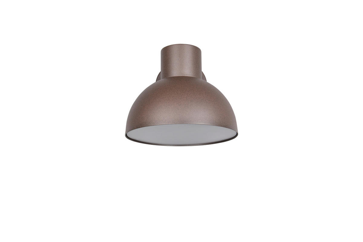 AUSSENWANDLEUCHTE - Weiss/Rostfarben, Konventionell, Kunststoff/Metall (18,5/20/24cm) - Trio Leuchten