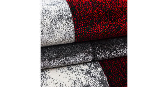 FLACHWEBETEPPICH 140/200 cm Hawaii Rot  - Rot, Design, Textil (140/200cm) - Novel